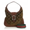 Gucci Vintage - GG Dionysus Velvet Satchel Bag - Verde - Borsa in Pelle - Alta Qualità Luxury