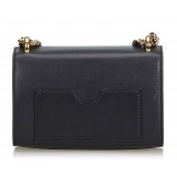 Gucci Vintage - Leather Small Padlock Shoulder Bag - Black - Leather Handbag - Luxury High Quality
