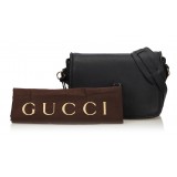 Gucci Vintage - Marrakech Messenger Bag - Black - Leather Handbag - Luxury High Quality