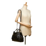 Gucci Vintage - Patent Soho Top Handle Bag - Nero - Borsa in Pelle - Alta Qualità Luxury