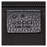 Gucci Vintage - Diamante Jacquard Travel Bag - Nero Marrone - Borsa in Pelle - Alta Qualità Luxury