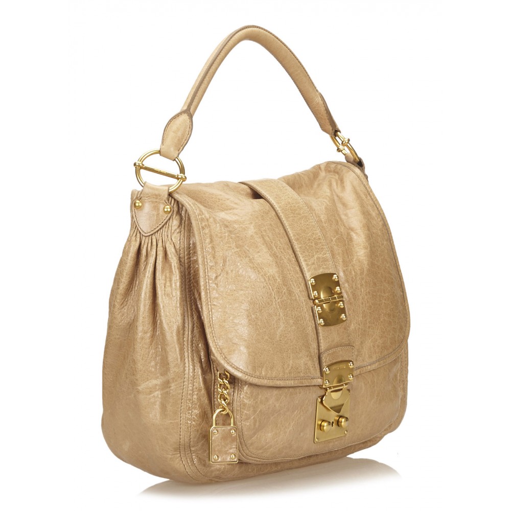 Hermès Brown Masai Shoulder Bag - Vintage Lux