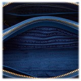 Prada Vintage - Saffiano Leather Lux Promenade Satchel Bag - Blue - Leather Handbag - Luxury High Quality