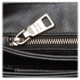Prada Vintage - Nylon Crossbody Bag - Black - Leather Handbag - Luxury High Quality