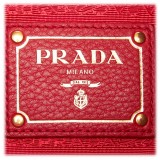 Prada Vintage - Leather Tote Bag - Red - Leather Handbag - Luxury High Quality