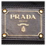 Prada Vintage - Nylon Satchel Bag - Nero - Borsa in Pelle - Alta Qualità Luxury