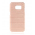2 ME Style - Case Croco Powder Pink - Samsung S7 Edge