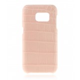 2 ME Style - Case Croco Powder Pink - Samsung S7 Edge
