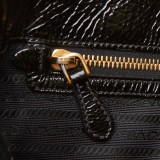 Prada Vintage - Leather Tote Bag - Black - Leather Handbag - Luxury High Quality