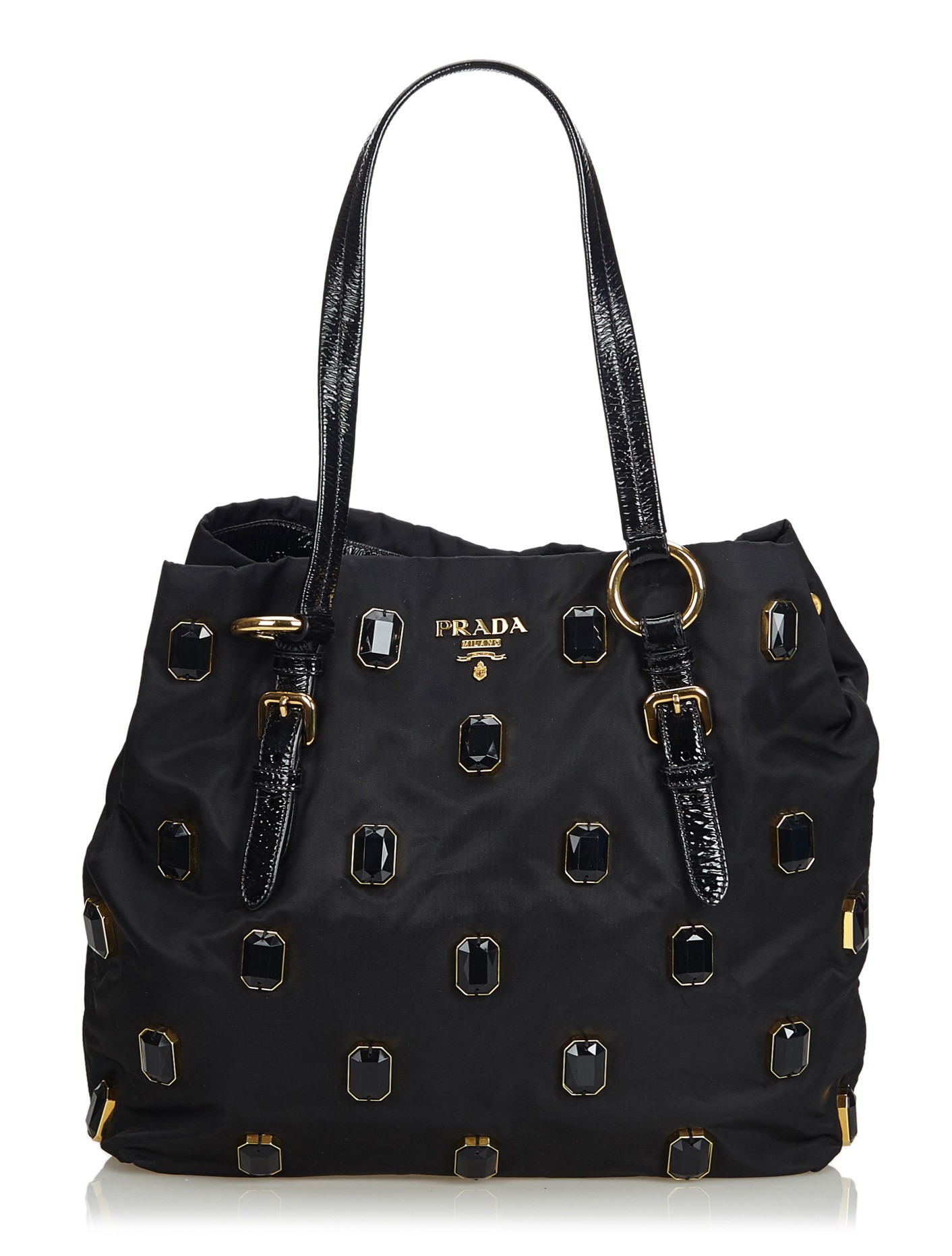 Prada Gray Nylon Tessuto Tote Bag (Neverfull style), Luxury, Bags