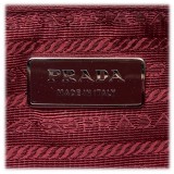 Prada Vintage - Nylon Handbag Bag - Rossa - Borsa in Pelle - Alta Qualità Luxury