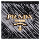 Prada Vintage - Saffiano Vernice Tote Bag - Black - Leather Handbag - Luxury High Quality