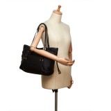 Prada Vintage - Logo Nylon Tote Bag - Nero - Borsa in Pelle - Alta Qualità Luxury