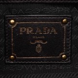 Prada Vintage - Quilted Nylon Hobo Bag - Black - Leather Handbag - Luxury High Quality
