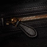 Prada Vintage - Quilted Nylon Hobo Bag - Nero - Borsa in Pelle - Alta Qualità Luxury