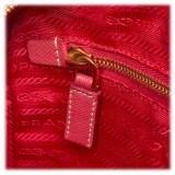Prada Vintage - Saffiano Leather Bauletto Handbag Bag - Rosa - Borsa in Pelle - Alta Qualità Luxury