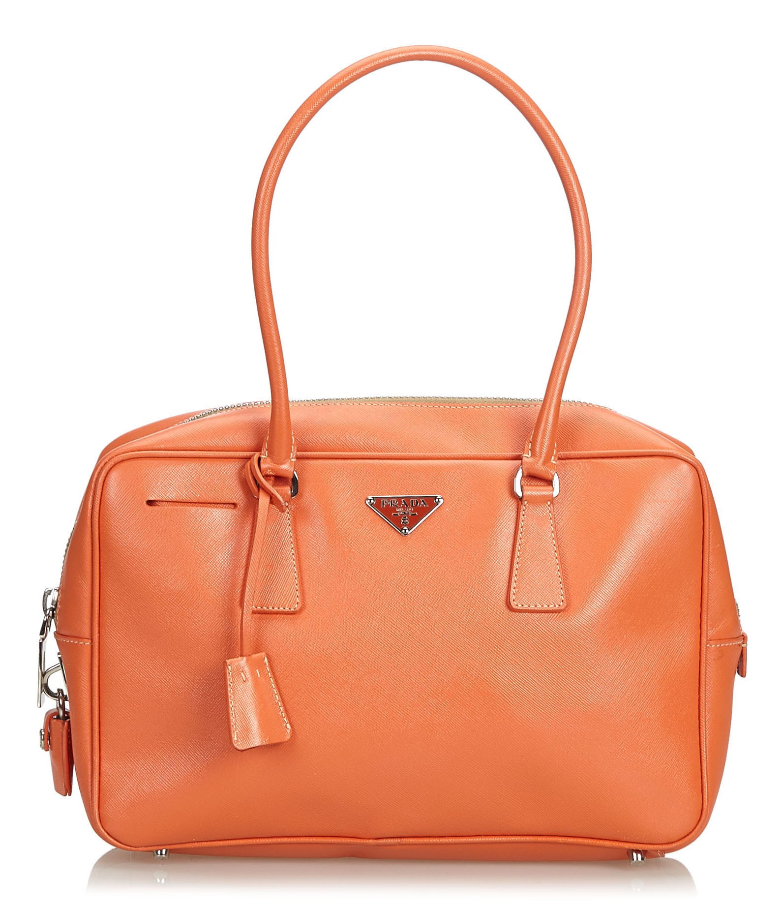 Prada Vintage - Saffiano Leather Bauletto Handbag Bag - Gold - Leather  Handbag - Luxury High Quality - Avvenice
