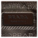 Prada Vintage - Saffiano Leather Bauletto Handbag Bag - Brown - Leather Handbag - Luxury High Quality