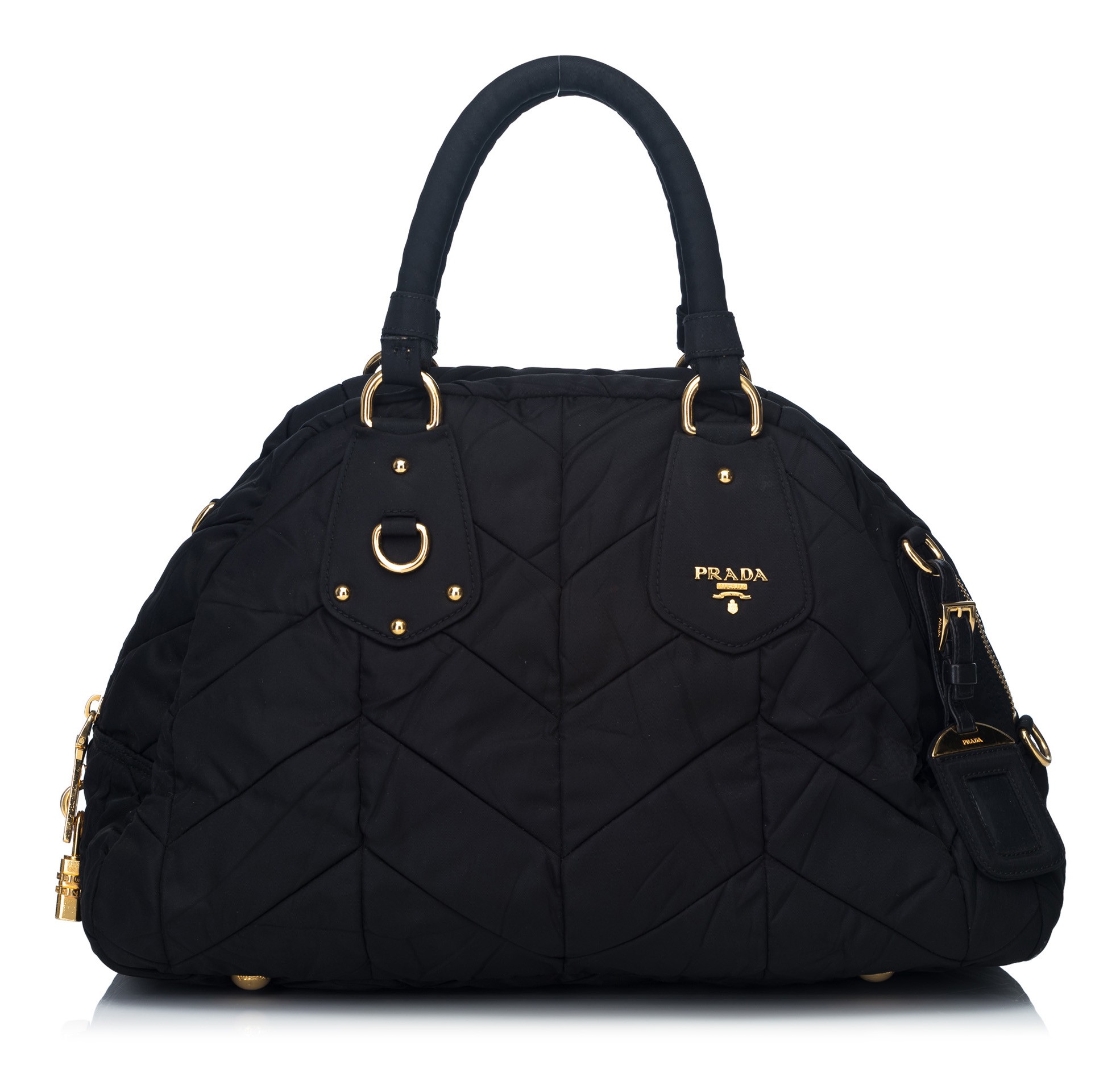 Prada Vintage - Nylon Tessuto Travel Bag - Black - Leather Handbag - Luxury  High Quality - Avvenice