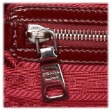 Prada Vintage - Patent Leather Satchel Bag - Rossa - Borsa in Pelle - Alta Qualità Luxury