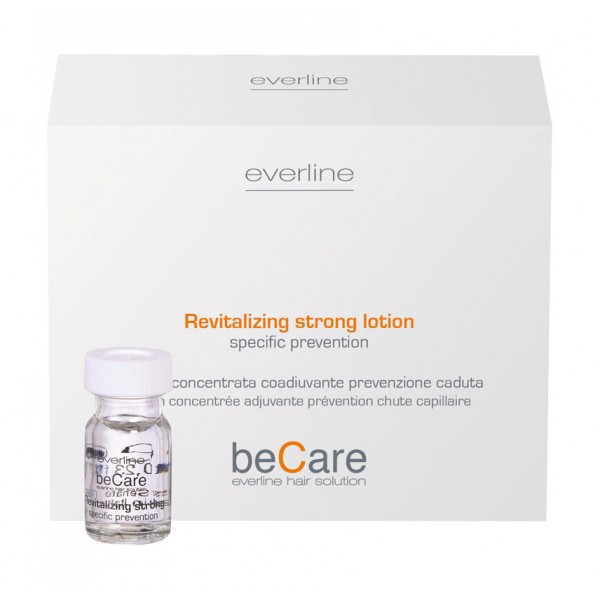 Everline - Hair Solution - Hair Loss Prevention - Revitalizing Strong Lotion - BeCare - Professional Color Line