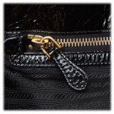 Prada Vintage - Nylon Tote Bag - Nero - Borsa in Pelle - Alta Qualità Luxury