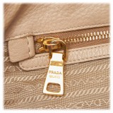 Prada Vintage - Vitello Daino Leather Satchel Bag - Avorio - Borsa in Pelle - Alta Qualità Luxury