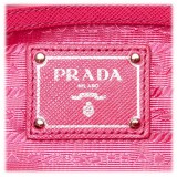 Prada Vintage - Gathered Nylon Chain Shoulder Bag - Rosa - Borsa in Pelle - Alta Qualità Luxury