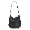 Prada Vintage - Leather Shoulder Bag - Black - Leather Handbag - Luxury High Quality