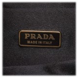 Prada Vintage - Leather Shoulder Bag - Nero - Borsa in Pelle - Alta Qualità Luxury