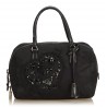 Prada Vintage - Nylon Shoulder Bag - Black - Leather Handbag - Luxury High Quality