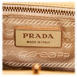 Prada Vintage - Leather Handbag Bag - Bianco Avorio - Borsa in Pelle - Alta Qualità Luxury