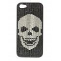 2 ME Style - Case Swarovski Skull Black Diamond - iPhone 5/SE