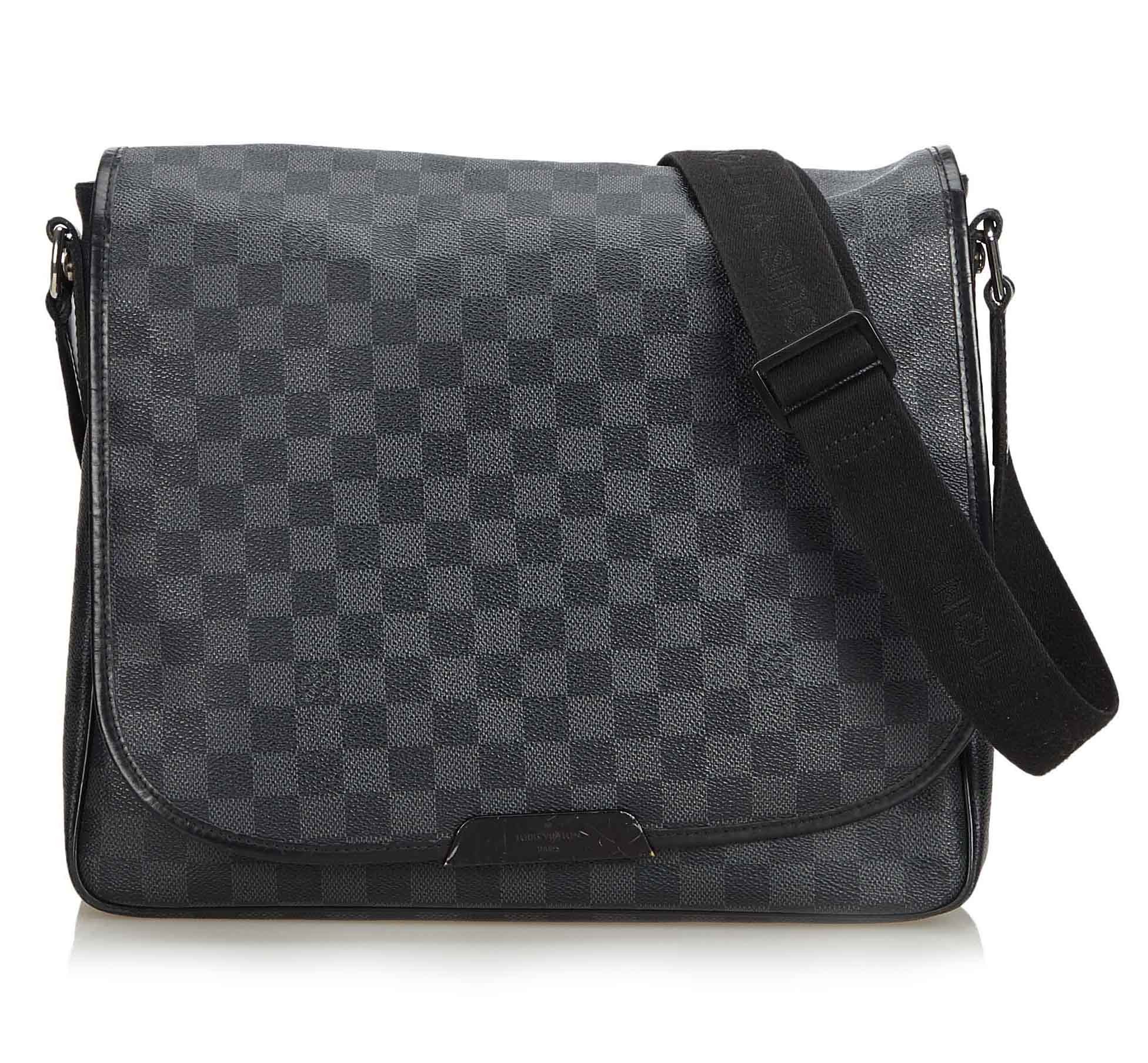 Louis Vuitton Vintage - Damier Graphite Daniel MM Bag - Grey - Fabric and Leather  Handbag - Luxury High Quality - Avvenice