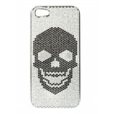 2 ME Style - Case Swarovski Skull Total Black - iPhone 5/SE
