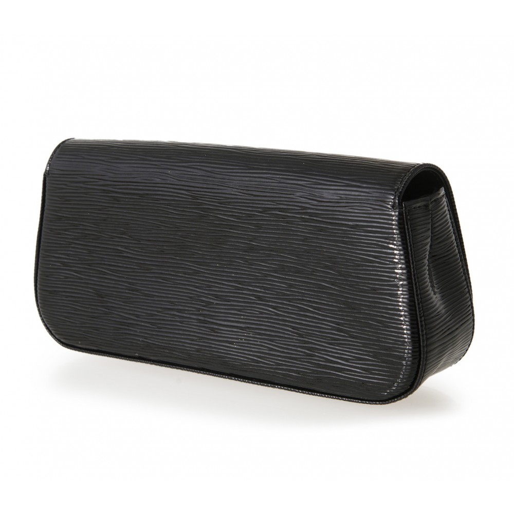 Louis Vuitton Sobi Epi Black Clutch - Dressed to Kill