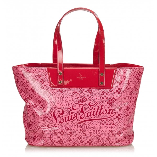 Louis Vuitton Vintage - Cosmic Blossom PM Bag - Pink - Leather Handbag - Luxury High Quality