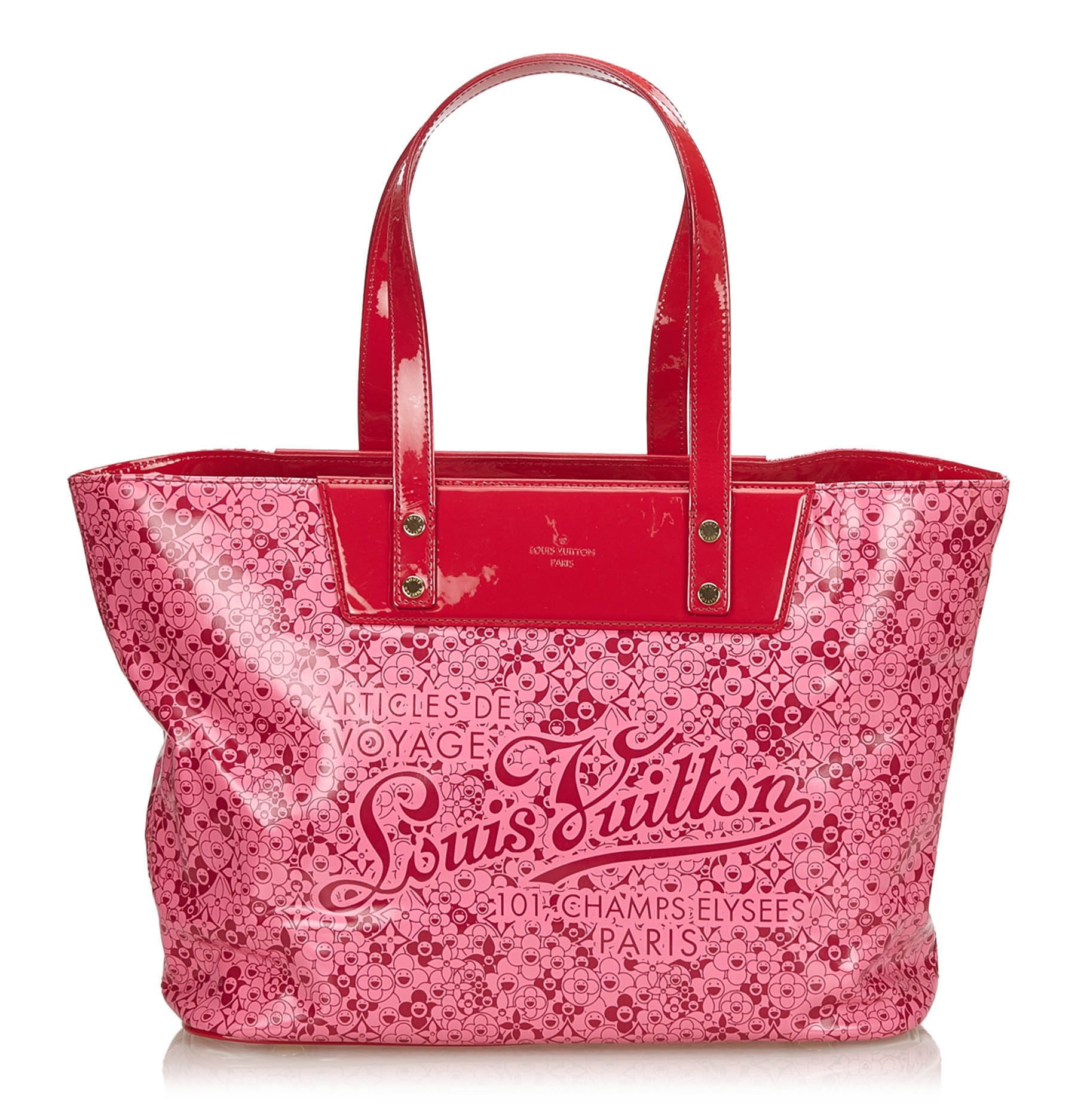 Louis Vuitton x Takashi Murakami Cherry Blossom Monogram Pink Bag Pochette   eBay
