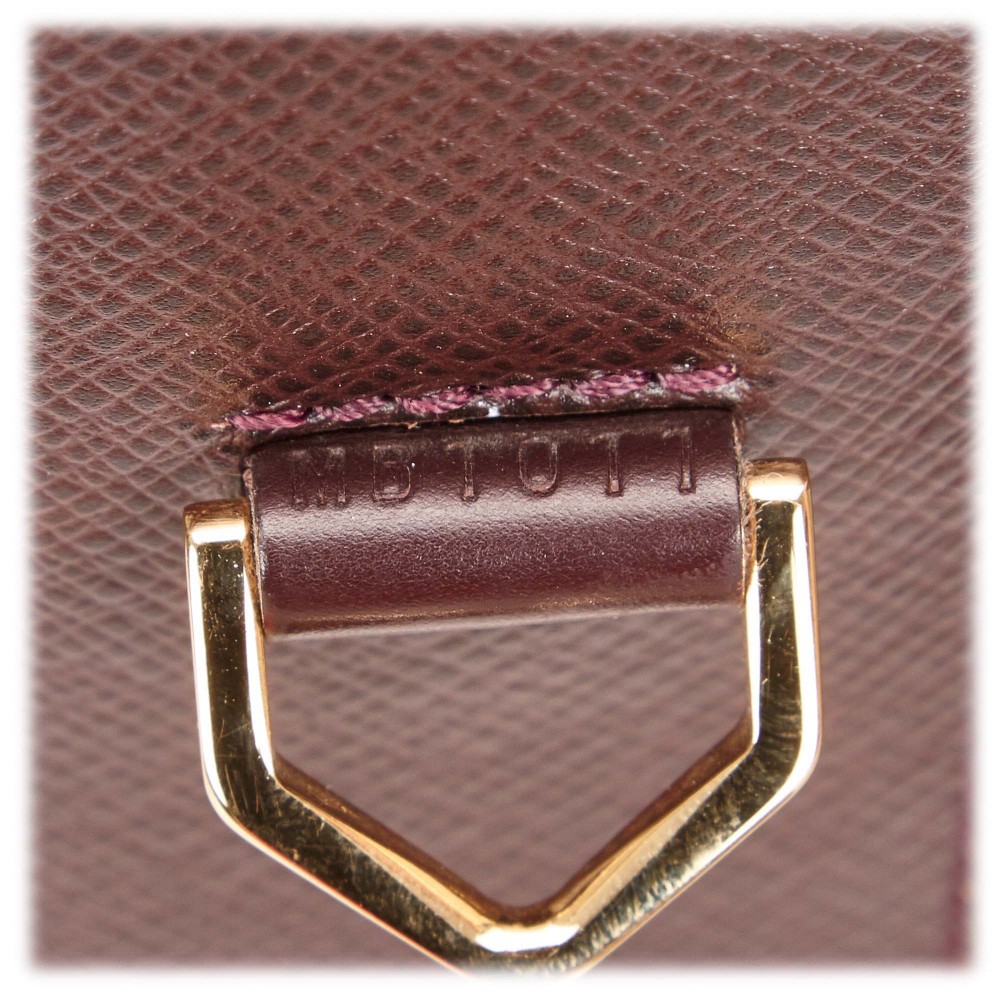 Louis Vuitton Vintage - Taiga Odessa Bag - Black - Taiga Leather and ...
