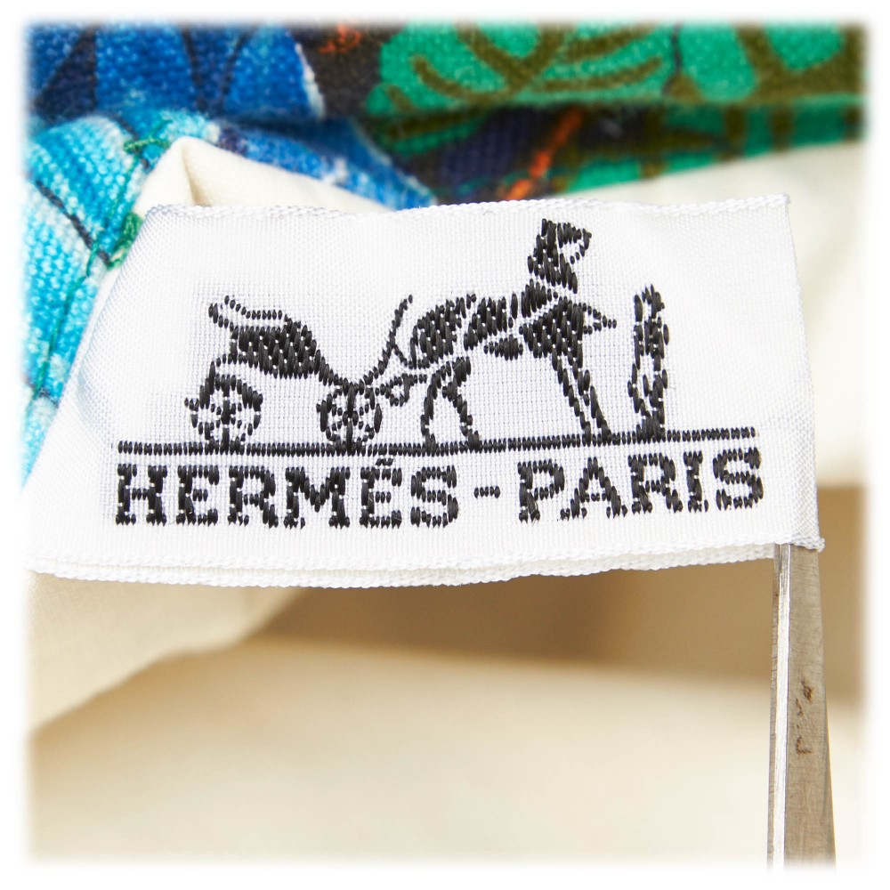 Hermès Vintage - Fourre Tout Pouch - Blue Navy - Canvas Pouch - Luxury High  Quality - Avvenice