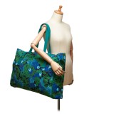 Hermès Vintage - Printed Canvas Tote Bag - Green - Canvas Handbag - Luxury High Quality