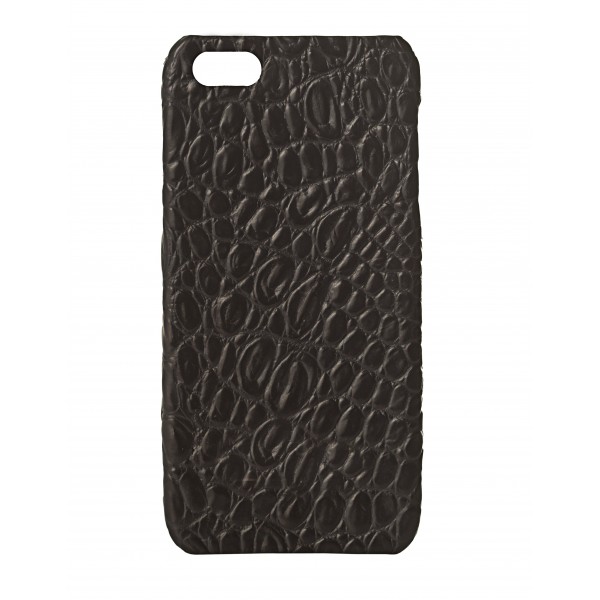 2 ME Style - Case Croco Print Black - iPhone 5/SE