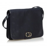 Dior Vintage - Oblique Canvas Crossbody Bag - Nero - Borsa in Pelle - Alta Qualità Luxury
