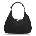 Dior Vintage - Nylon Malice Pearl Shoulder Bag - Nero - Borsa in Pelle - Alta Qualità Luxury