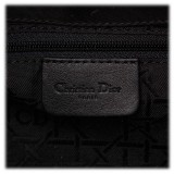 Dior Vintage - Nylon Malice Pearl Shoulder Bag - Black - Leather Handbag - Luxury High Quality