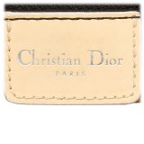 Dior Vintage - Canvas Tote Bag - Yellow Black - Leather Handbag - Luxury High Quality