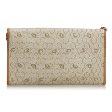 Dior Vintage - Honeycomb Coated Canvas Chain Crossbody Bag - Brown Beige - Leather Handbag - Luxury High Quality