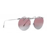 Giorgio Armani - Signature - Metal Round Frame Sunglasses - Pink - Sunglasses - Giorgio Armani Eyewear