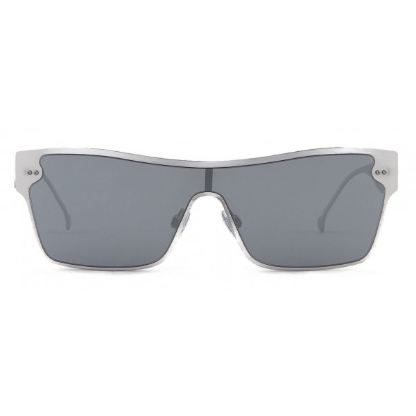 Giorgio Armani - Square Mask Sunglasses - Light Grey - Sunglasses - Giorgio Armani Eyewear