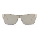 Giorgio Armani - Occhiali da Sole a Mascherina Quadrati - Beige - Occhiali da Sole - Giorgio Armani Eyewear